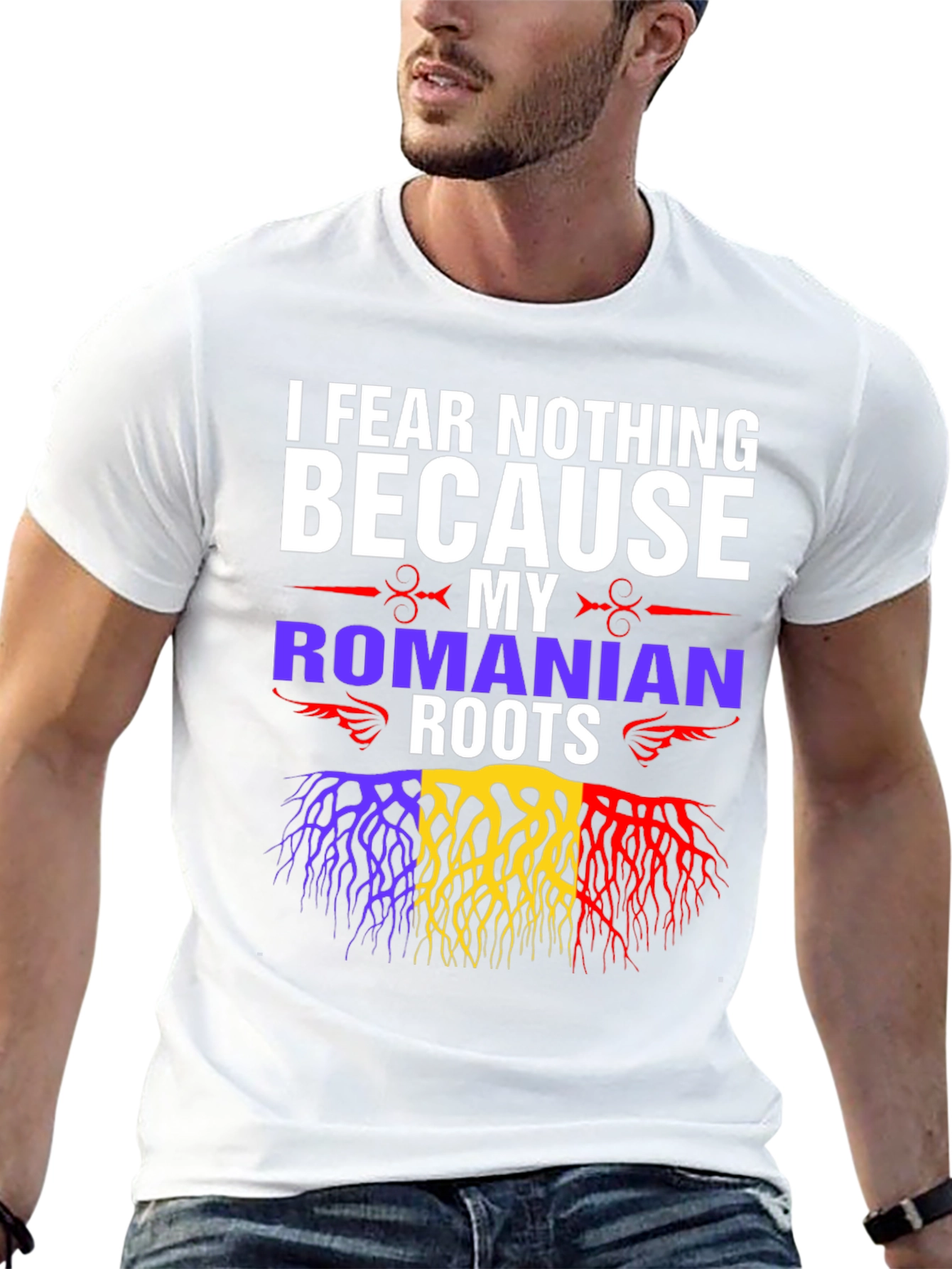 Romanian Roots T-Shirt - I Fear Nothing Tee