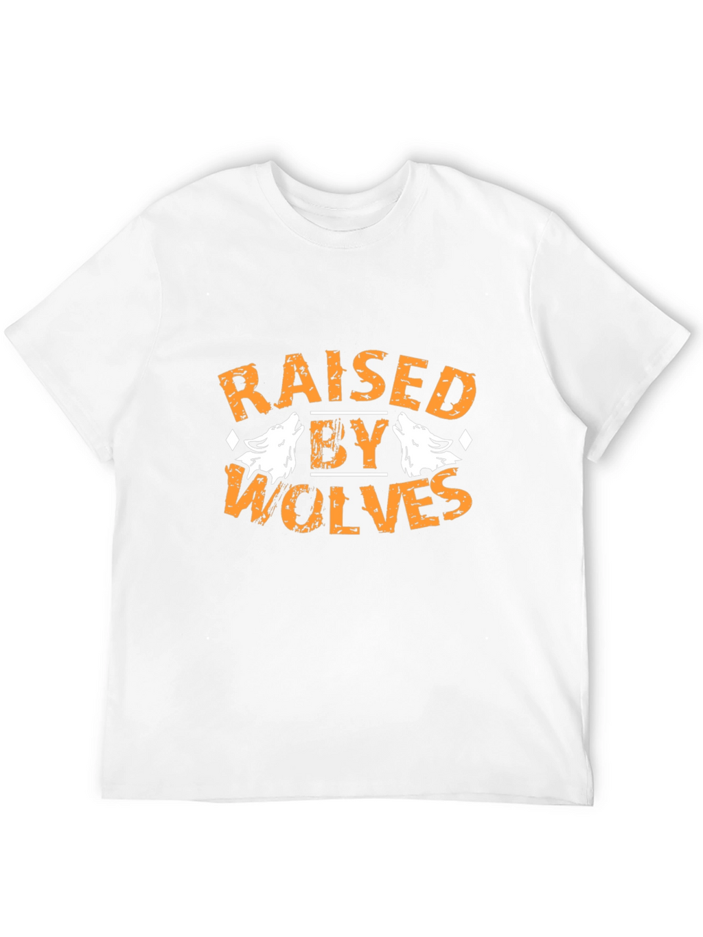 Raised By Wolves Graphic Tee - Black Cotton T-Shirt