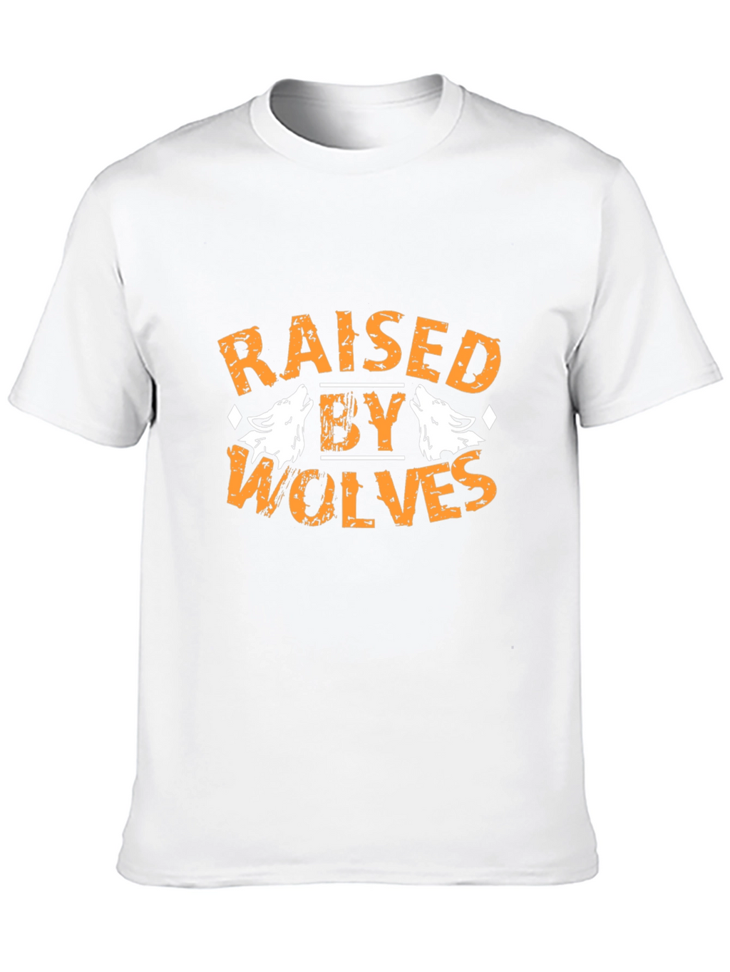 Raised By Wolves Graphic Tee - Black Cotton T-Shirt