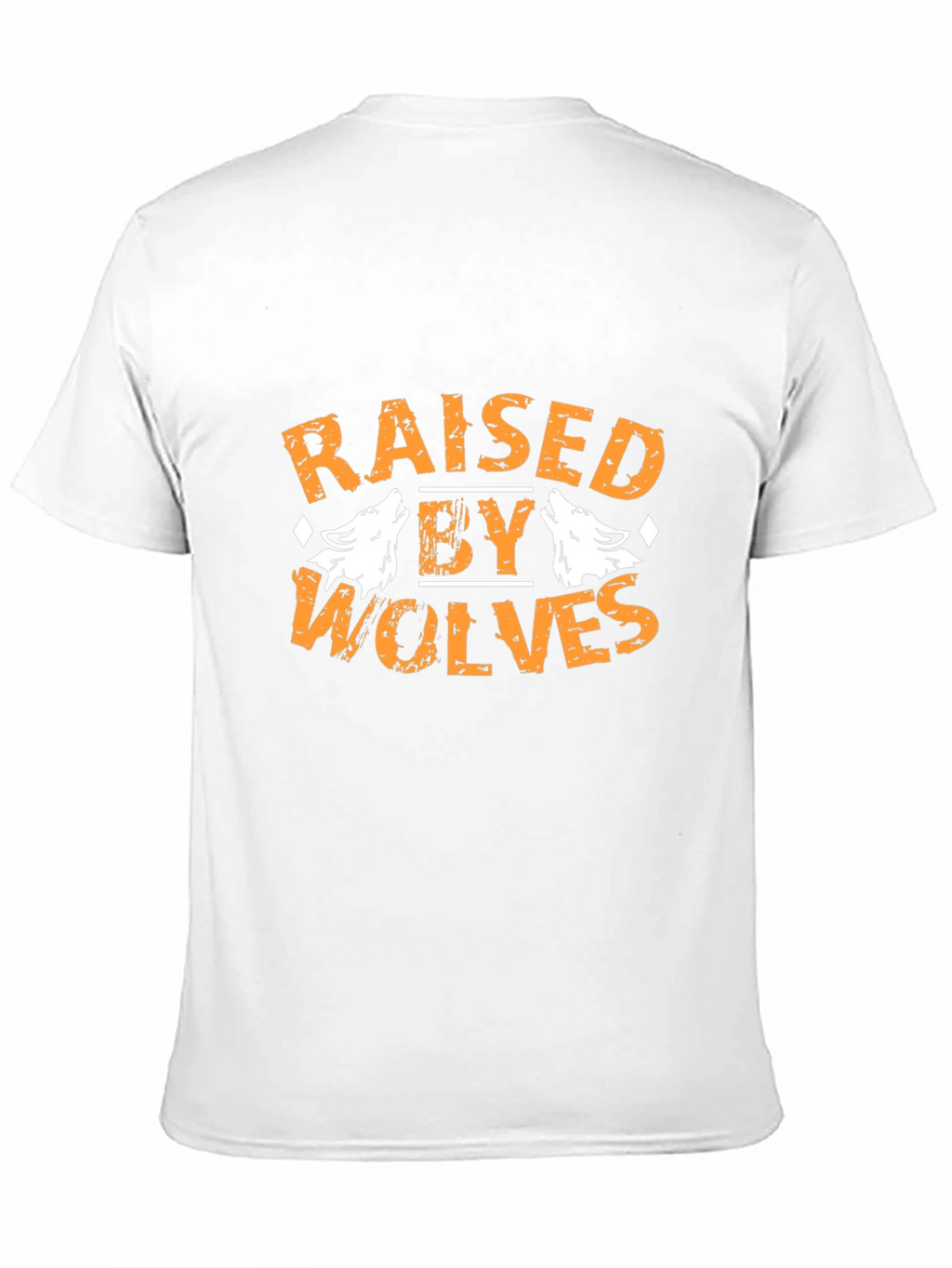 Raised By Wolves Graphic Tee - Black Cotton T-Shirt
