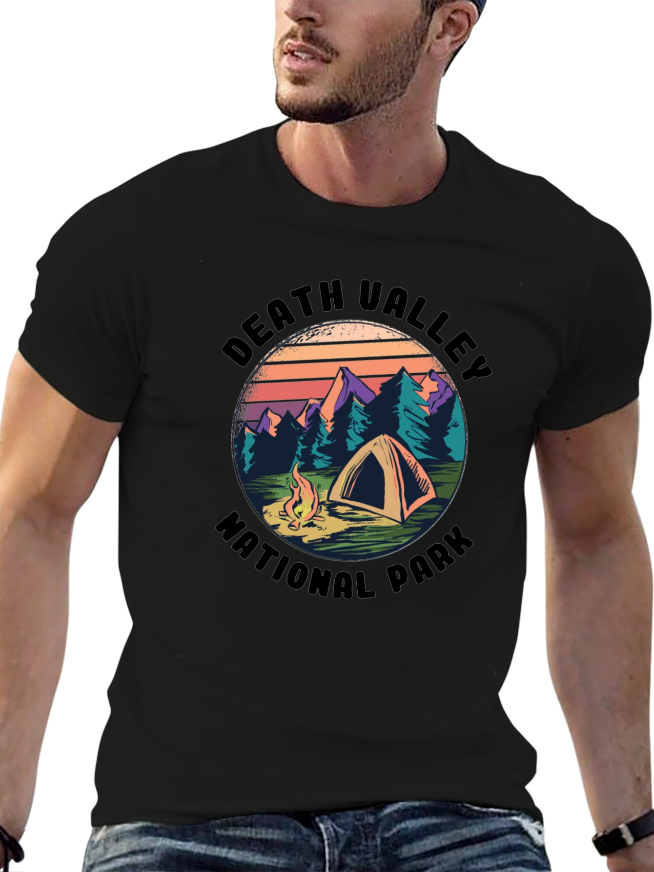Death Valley National Park Camping Graphic Tee