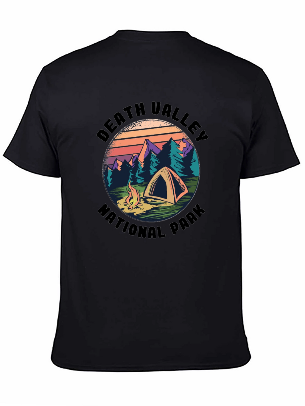 Death Valley National Park Camping Graphic Tee
