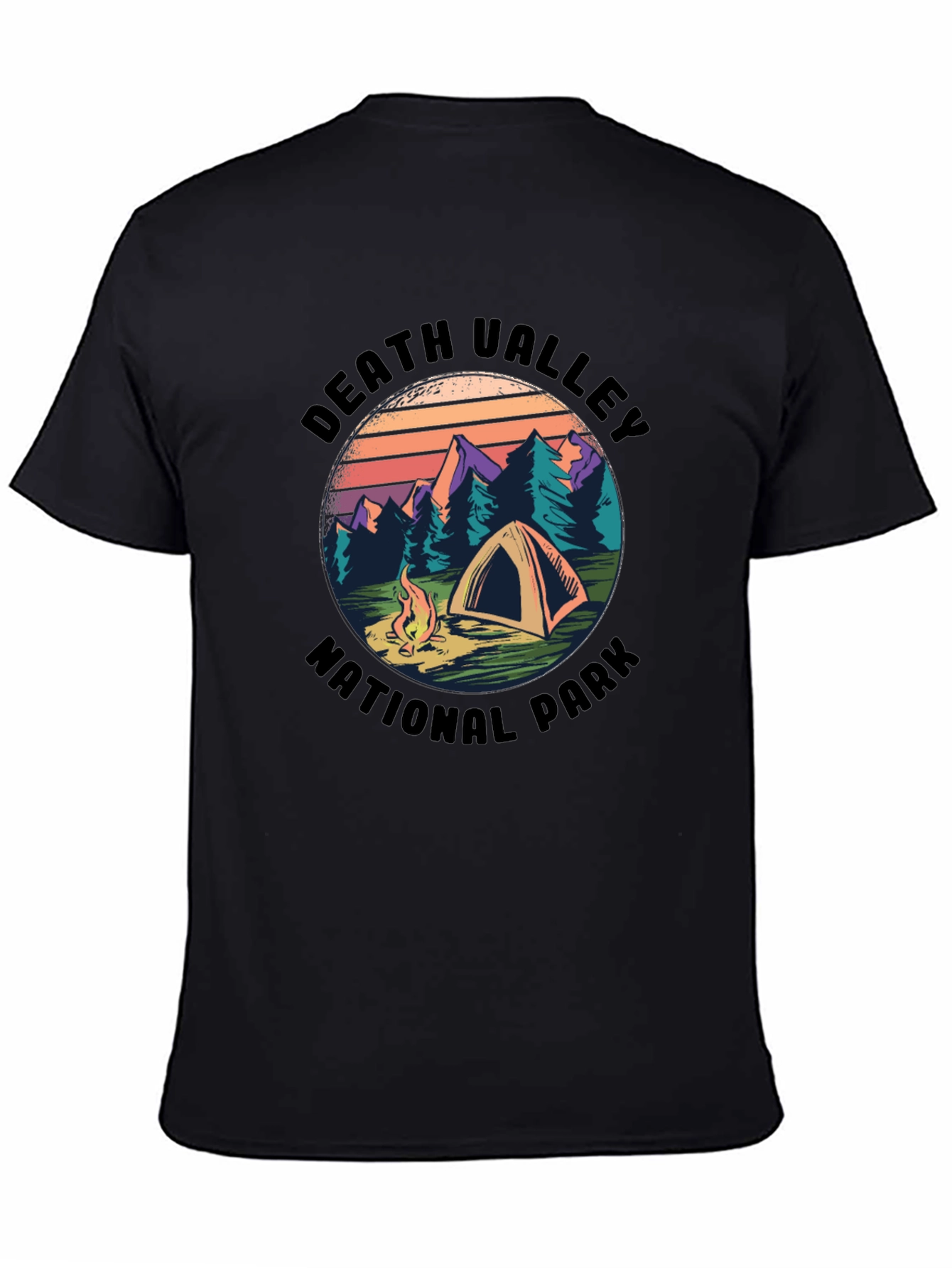 Death Valley National Park Camping Graphic Tee
