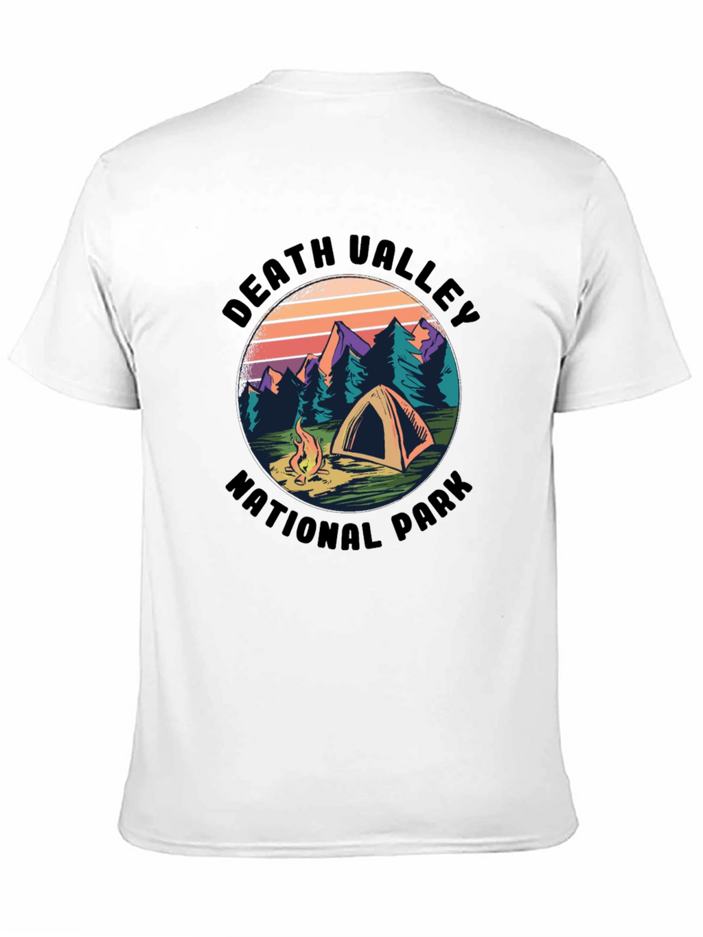 Death Valley National Park Camping Graphic Tee