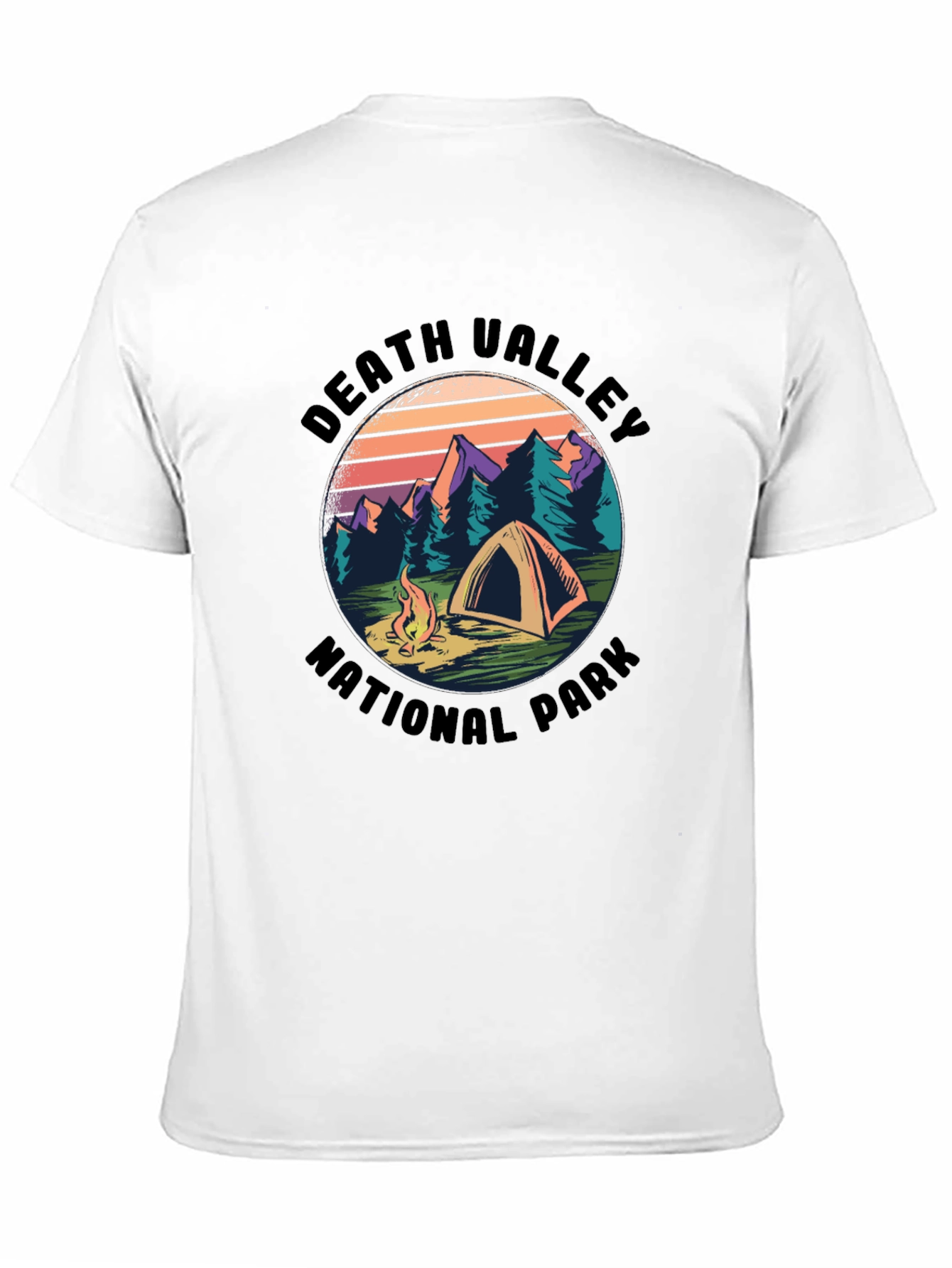 Death Valley National Park Camping Graphic Tee