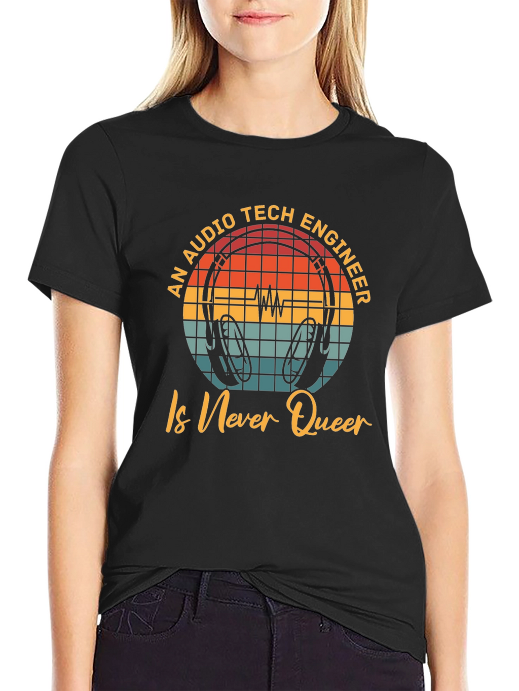 Audio Tech Engineer Graphic T-Shirt