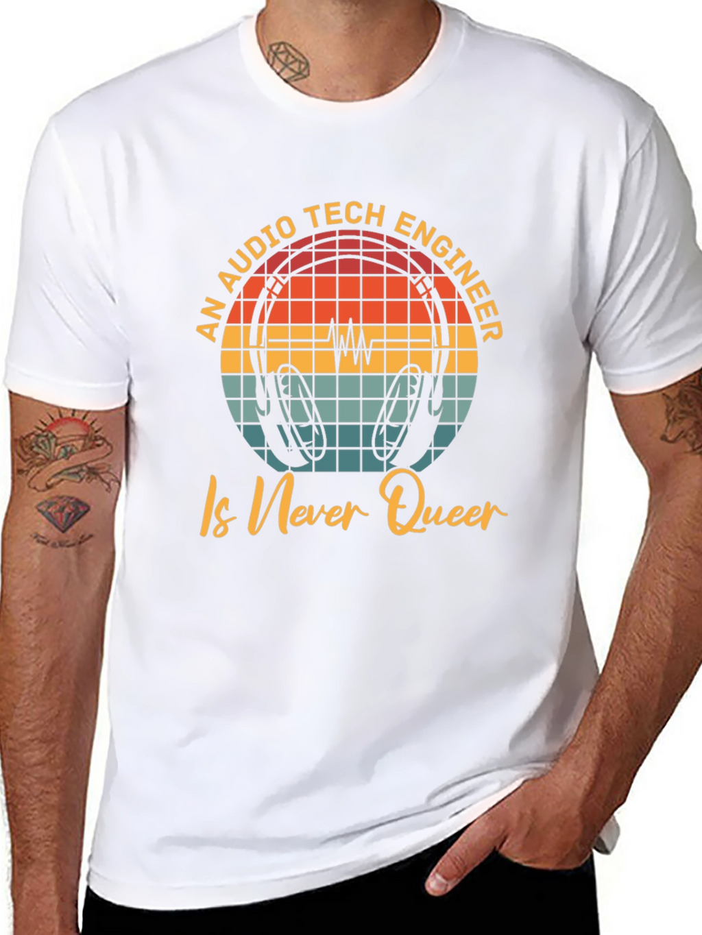 Audio Tech Engineer Graphic T-Shirt