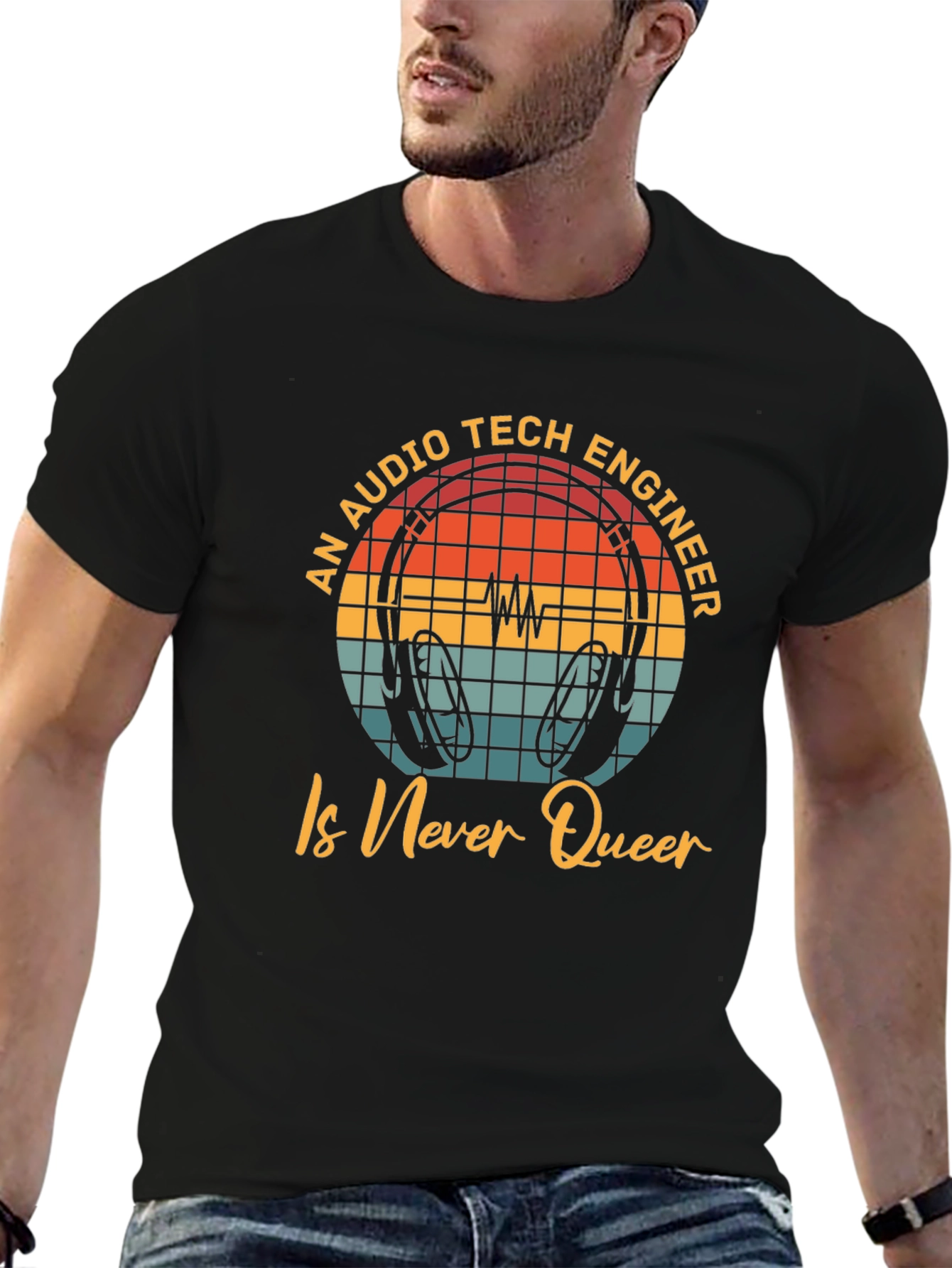 Audio Tech Engineer Graphic T-Shirt