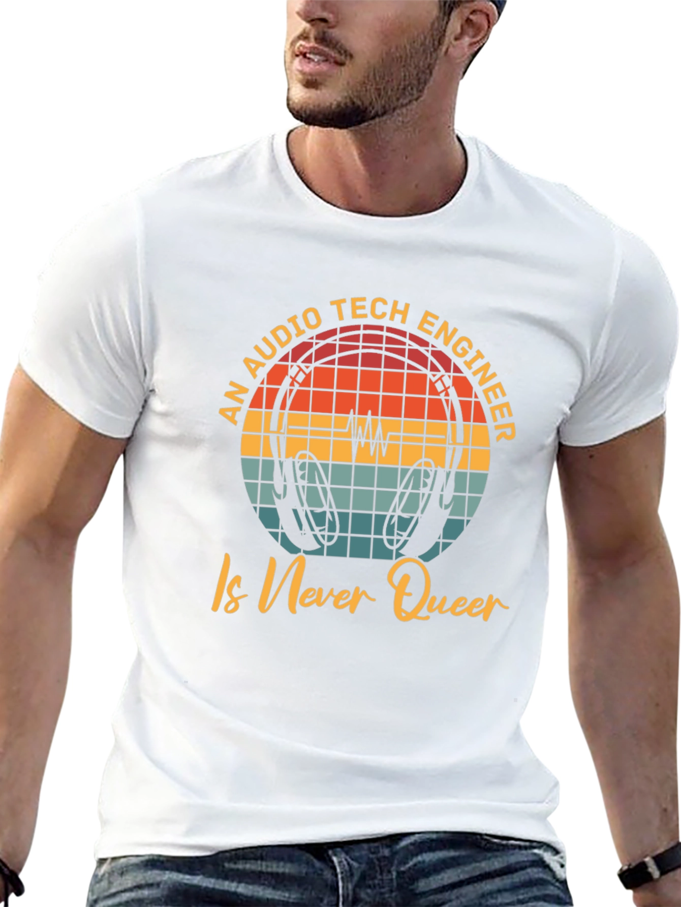 Audio Tech Engineer Graphic T-Shirt