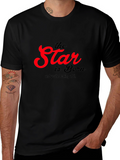 The Star Is Born Black Graphic T-Shirt