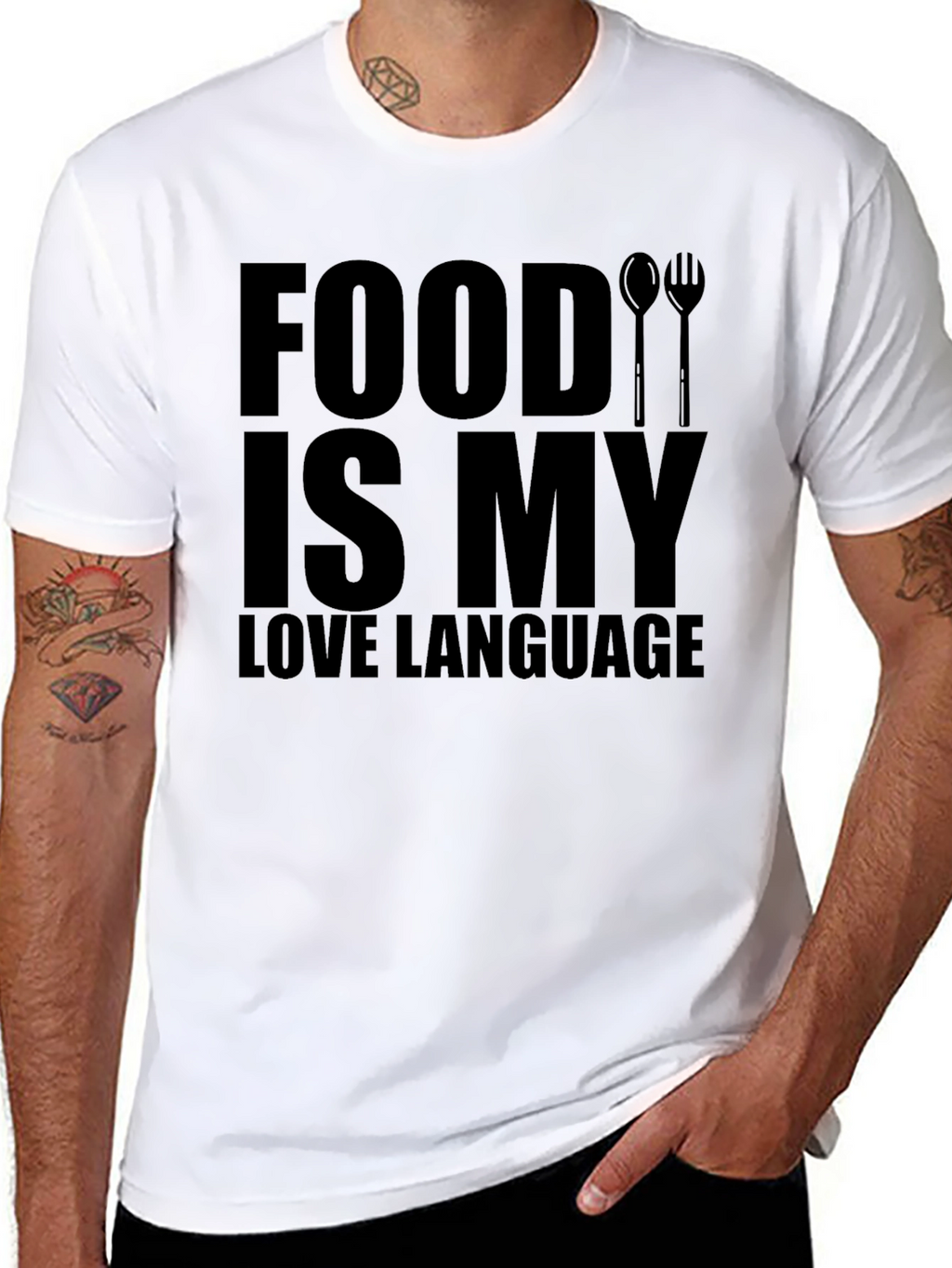 Food Is My Love Language Graphic Tee