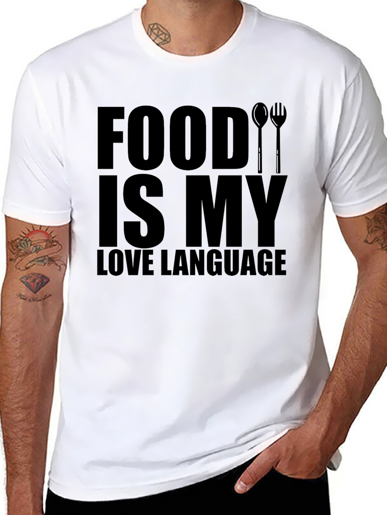 Food Is My Love Language Graphic Tee