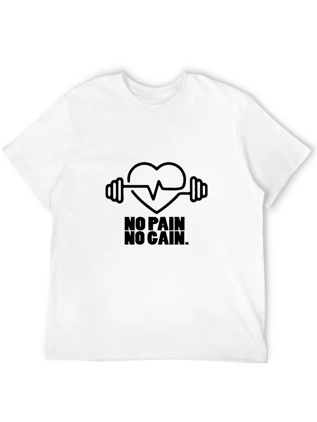 No Pain No Gain Black T-Shirt