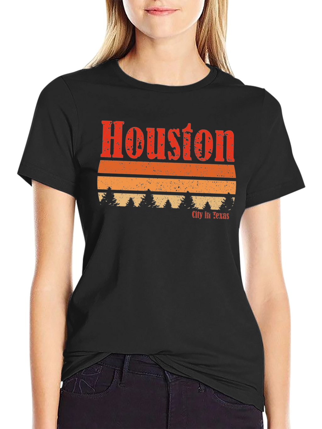 Retro Houston Texas Graphic T-Shirt