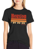 Retro Houston Texas Graphic T-Shirt
