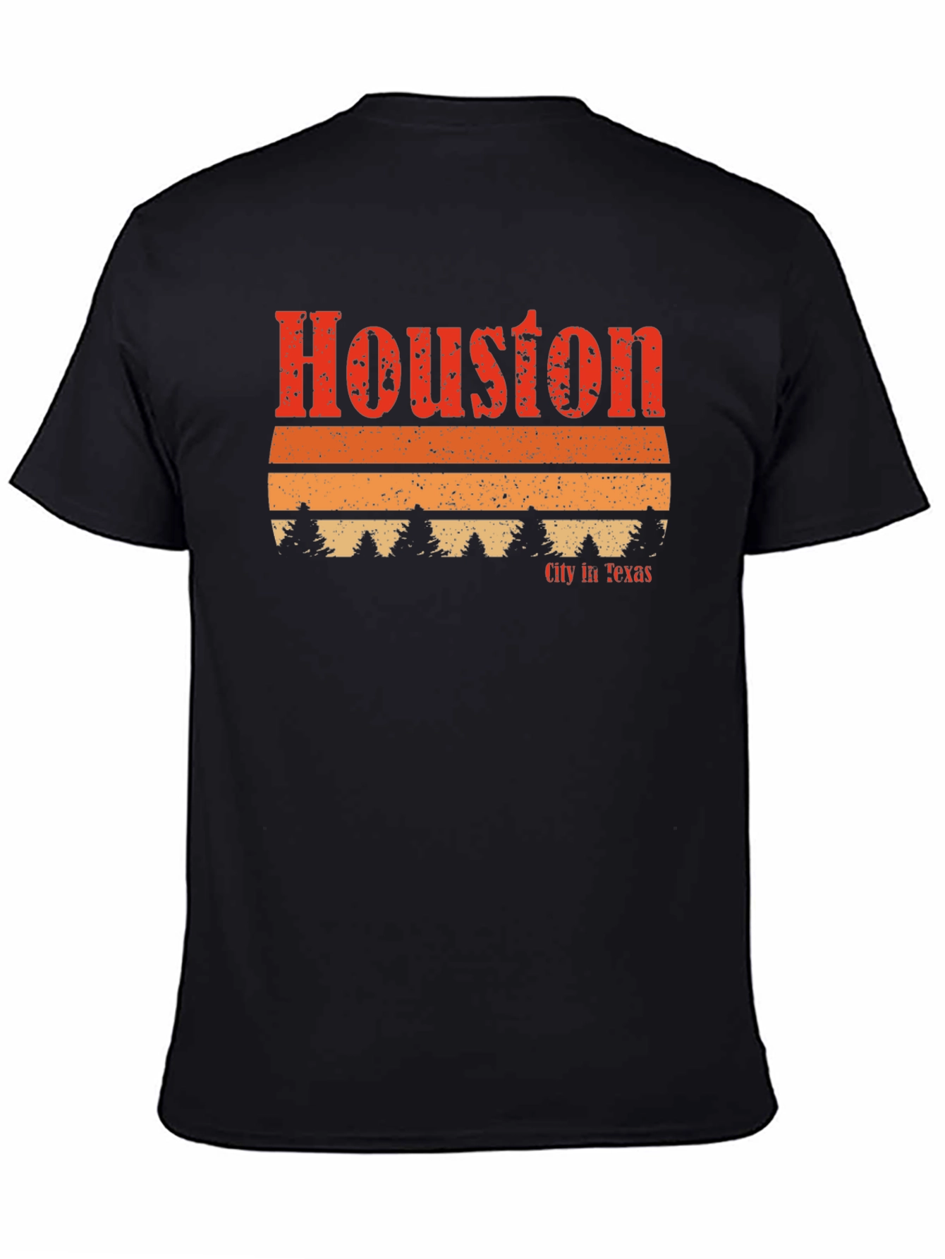 Retro Houston Texas Graphic T-Shirt