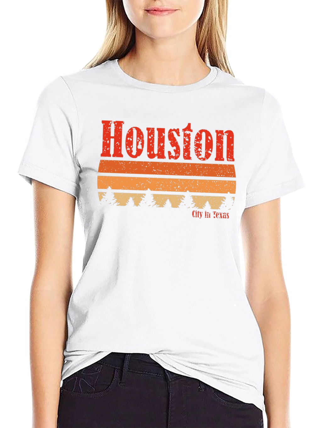 Retro Houston Texas Graphic T-Shirt