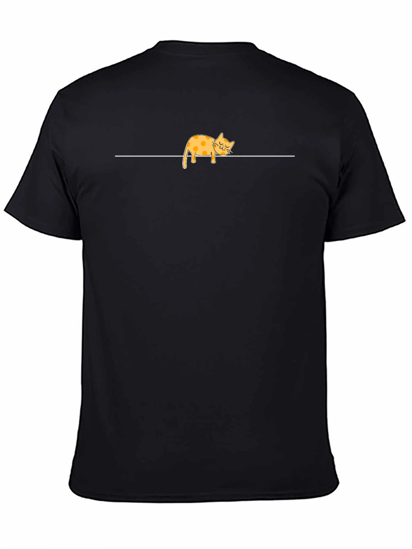 Lazy Cat T-Shirt - Relaxed Style