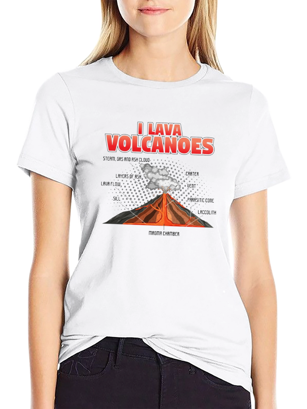 I Lava Volcanoes Graphic T-Shirt