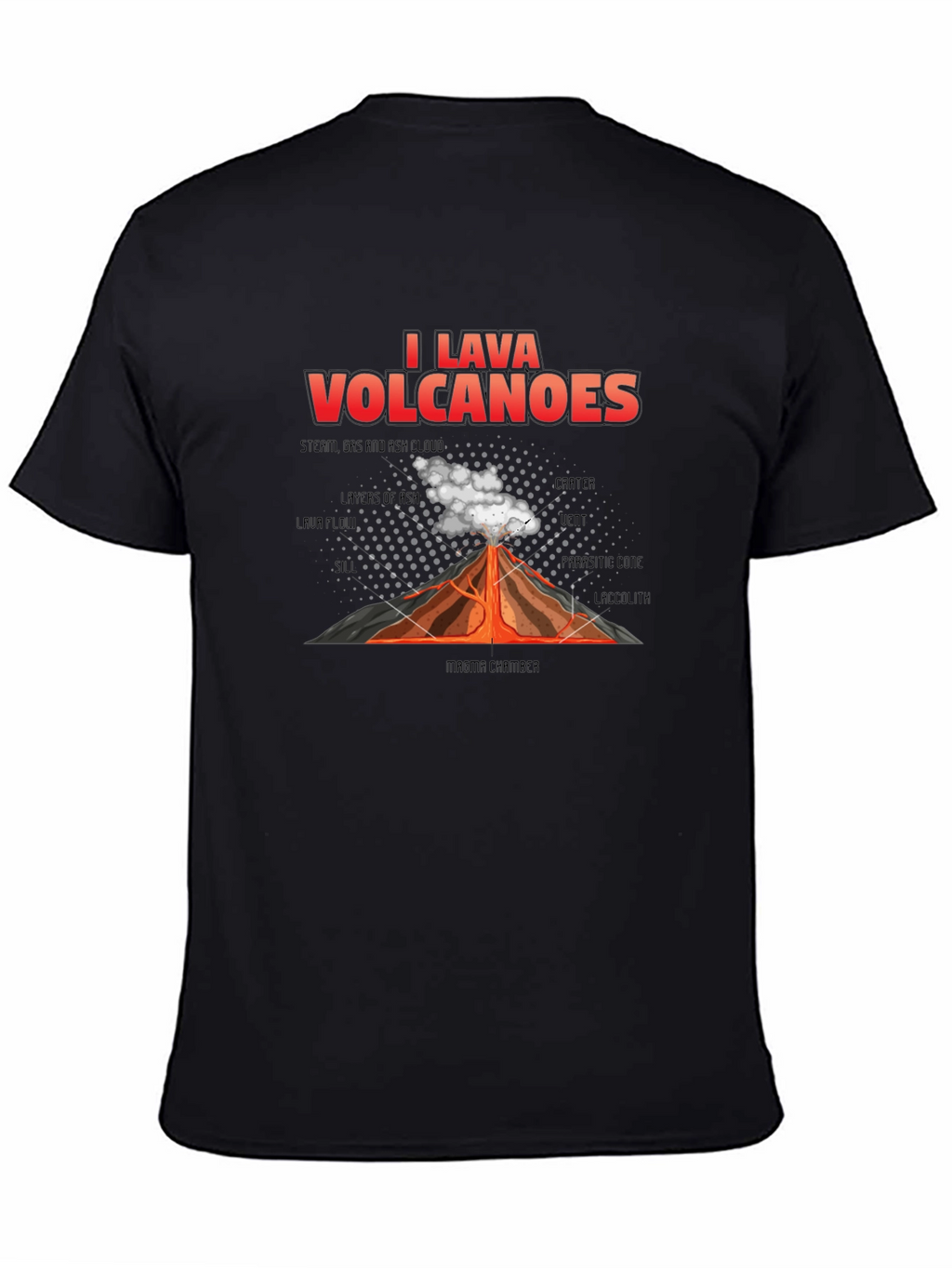 I Lava Volcanoes Graphic T-Shirt