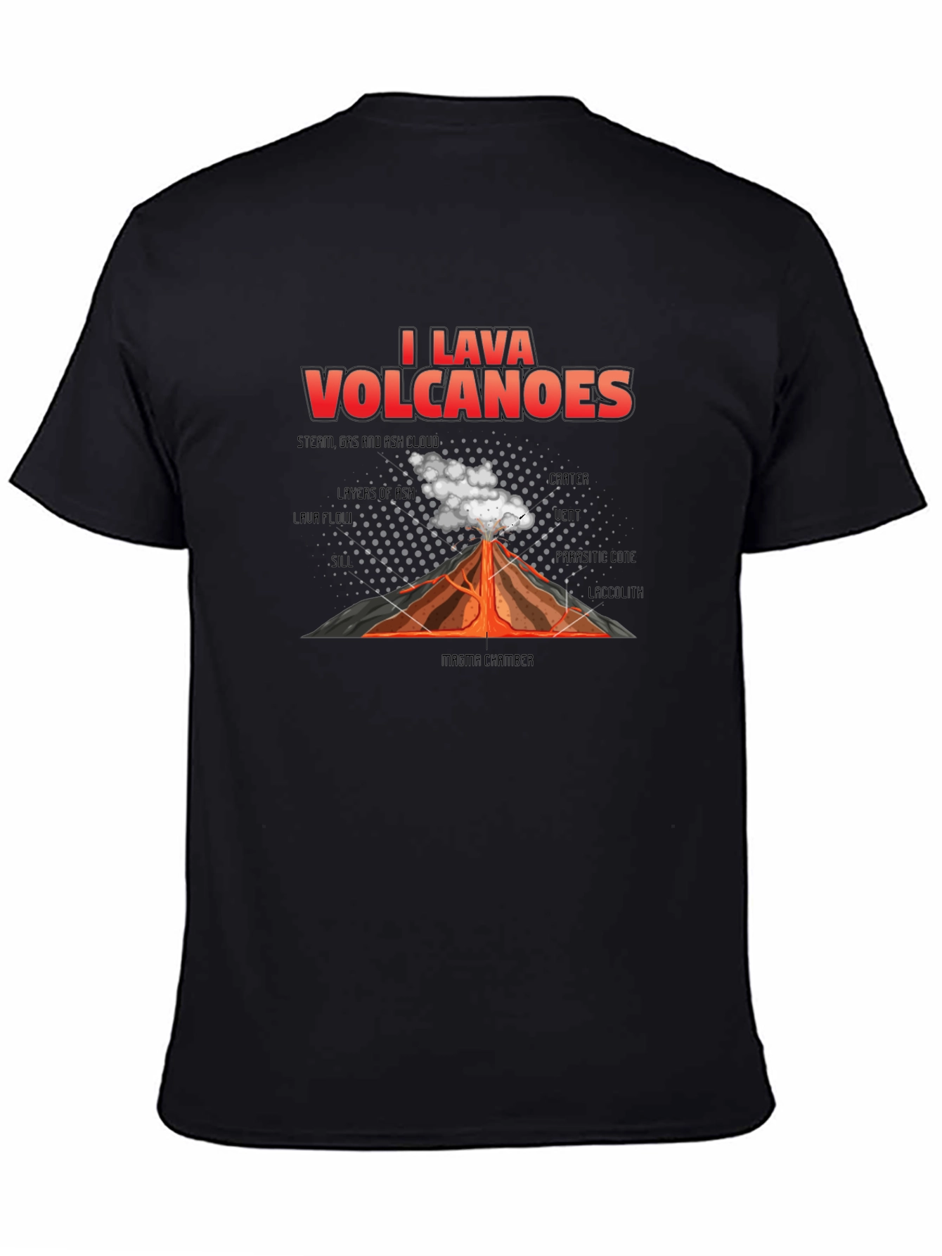 I Lava Volcanoes Graphic T-Shirt