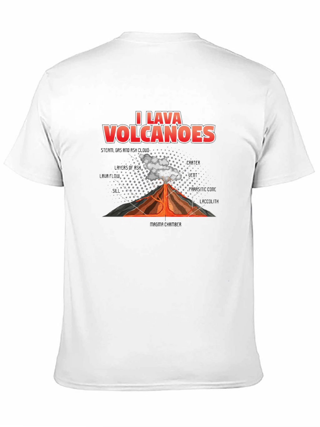 I Lava Volcanoes Graphic T-Shirt