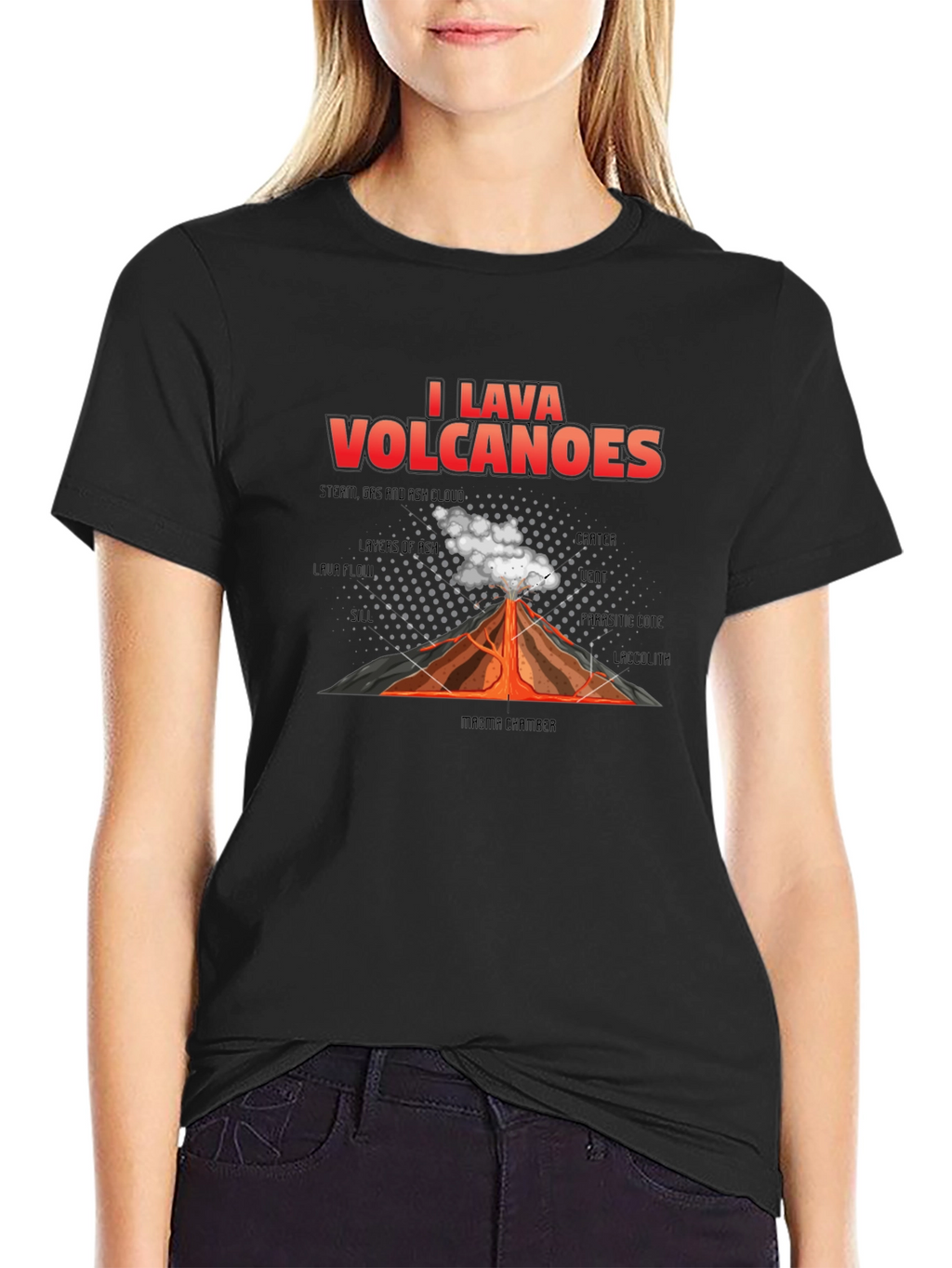 I Lava Volcanoes Graphic T-Shirt