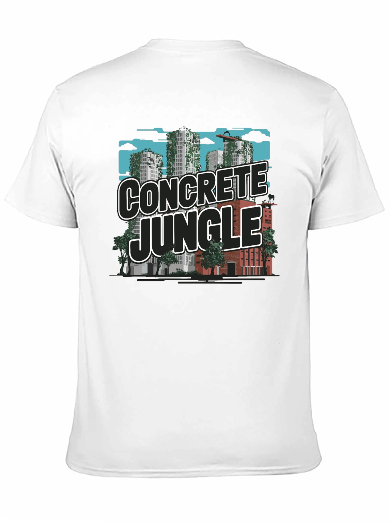 Concrete Jungle Graphic Tee - Urban Style