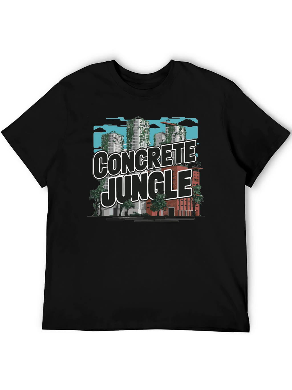 Concrete Jungle Graphic Tee - Urban Style