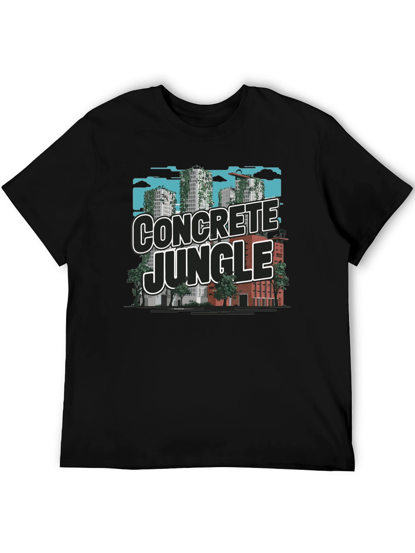 Concrete Jungle Graphic Tee - Urban Style