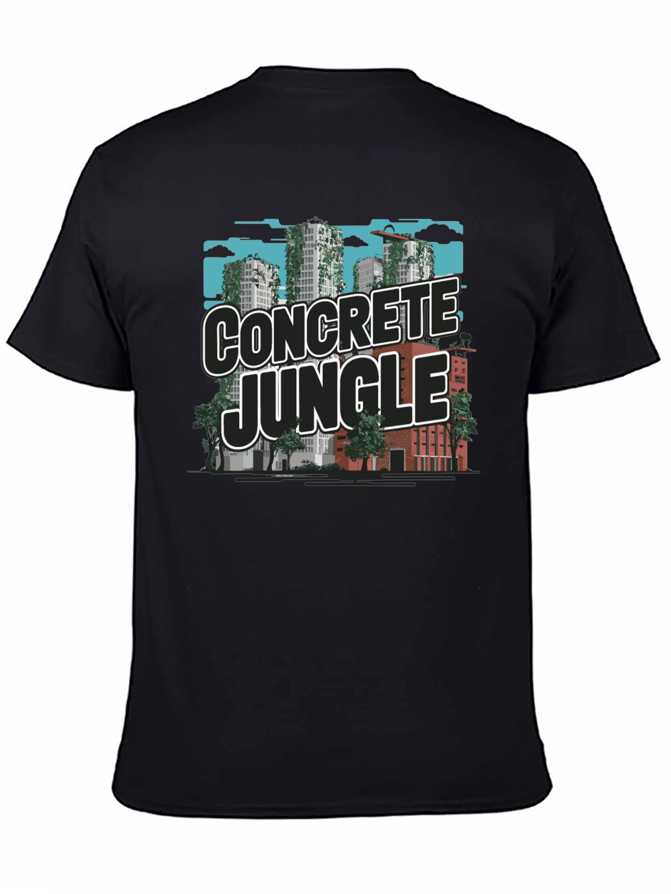 Concrete Jungle Graphic Tee - Urban Style