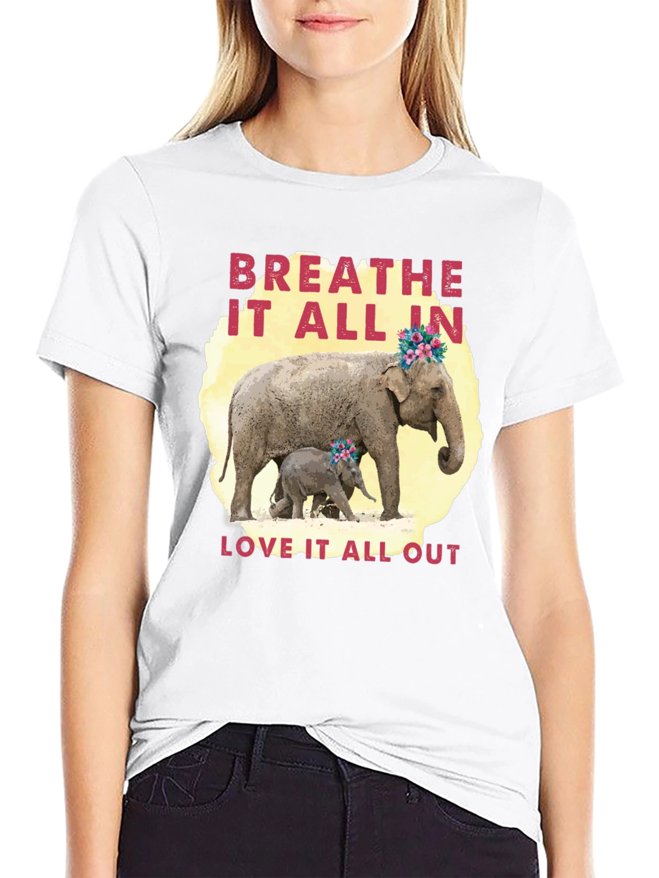 Elephant Breathe Graphic Tee