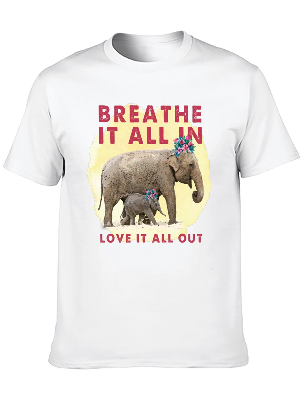 Elephant Breathe Graphic Tee