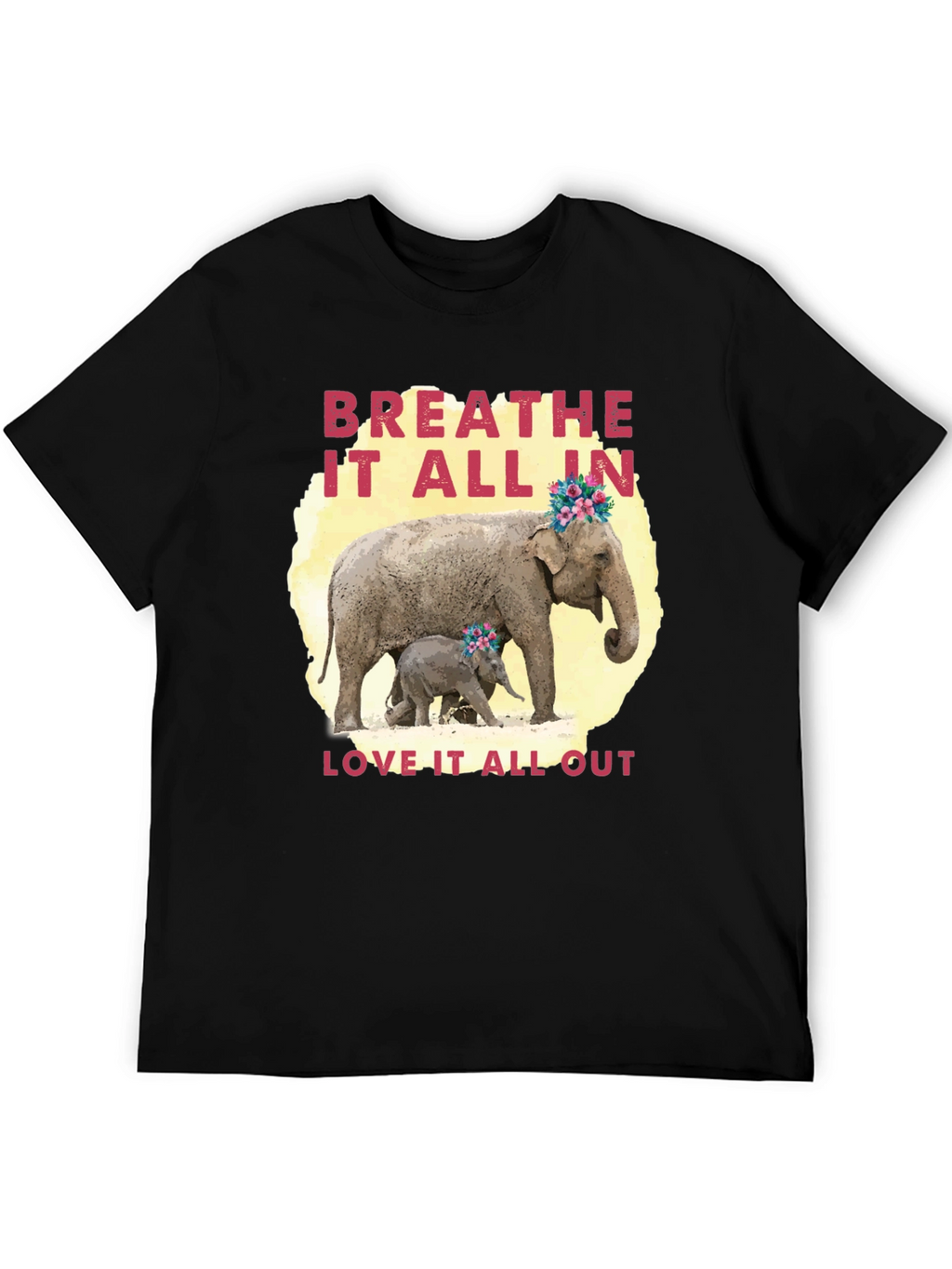 Elephant Breathe Graphic Tee