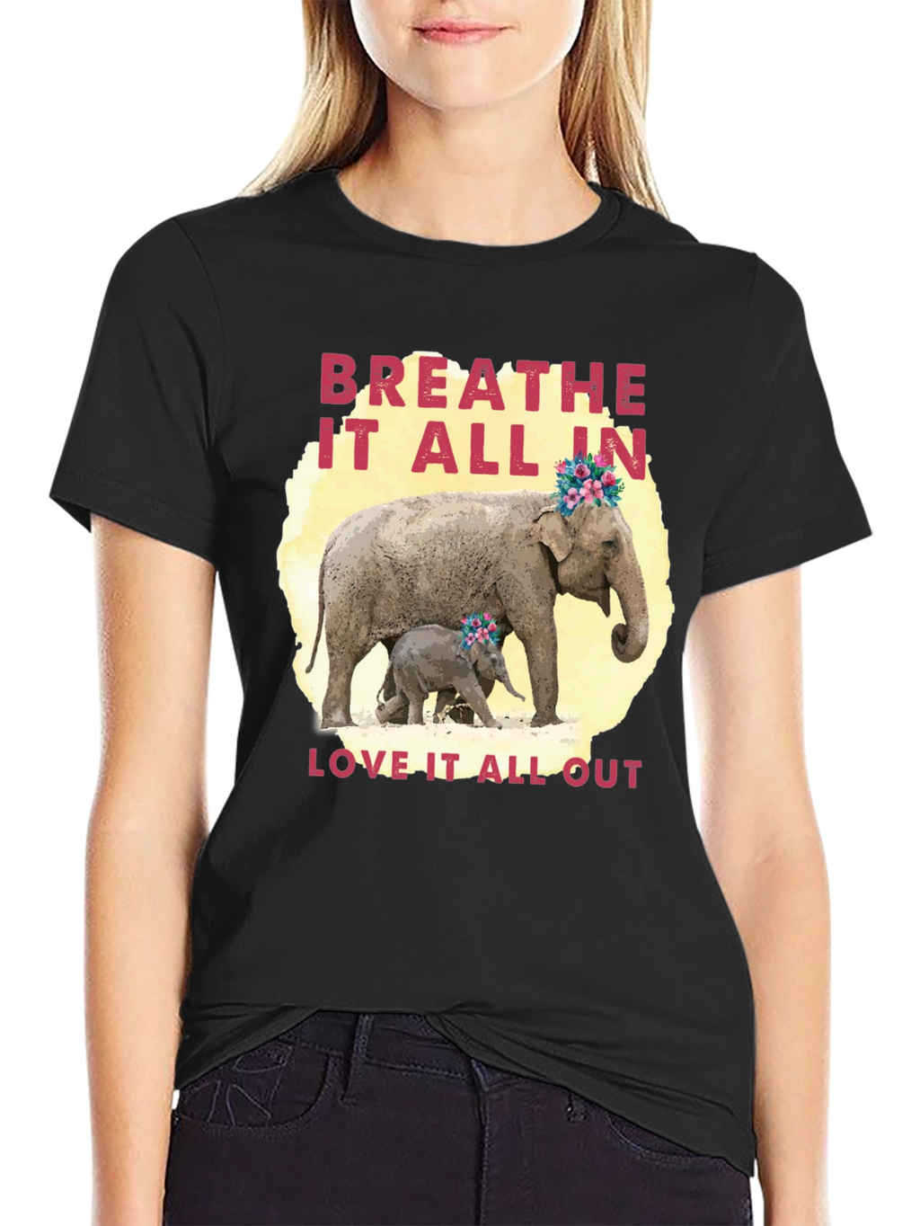 Elephant Breathe Graphic Tee