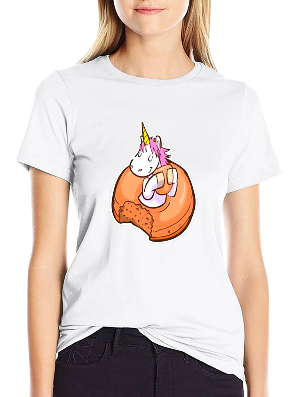 Unicorn Donut T-Shirt - Sweet Style!