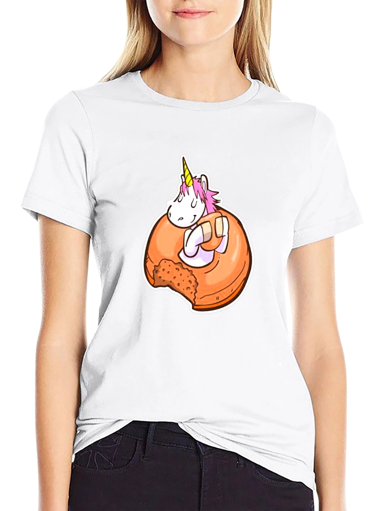 Unicorn Donut T-Shirt - Sweet Style!