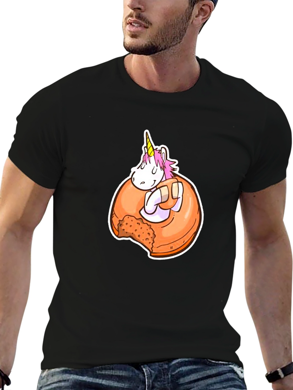 Unicorn Donut T-Shirt - Sweet Style!