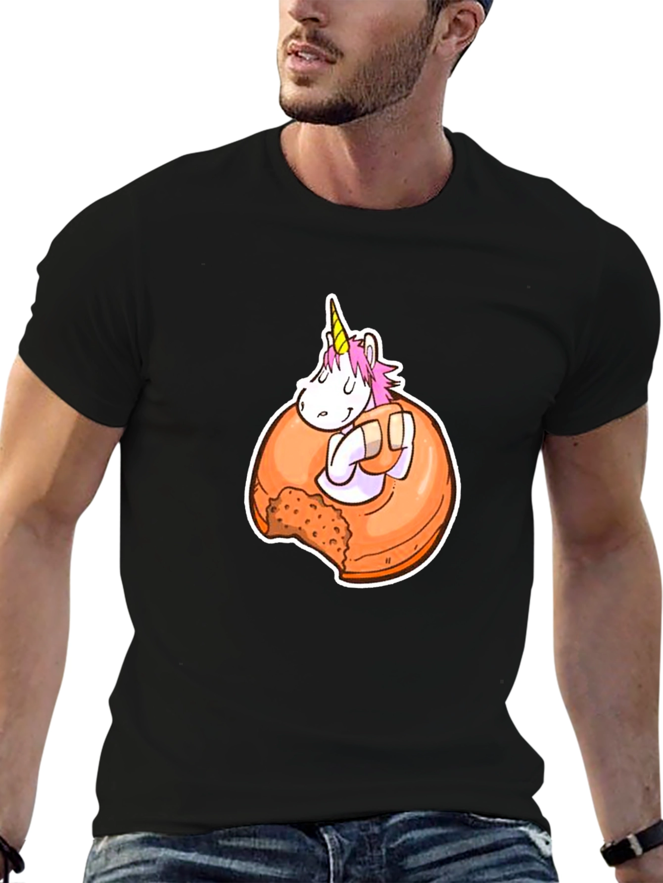 Unicorn Donut T-Shirt - Sweet Style!