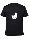 Chicken Wing Foodie T-Shirt - Black