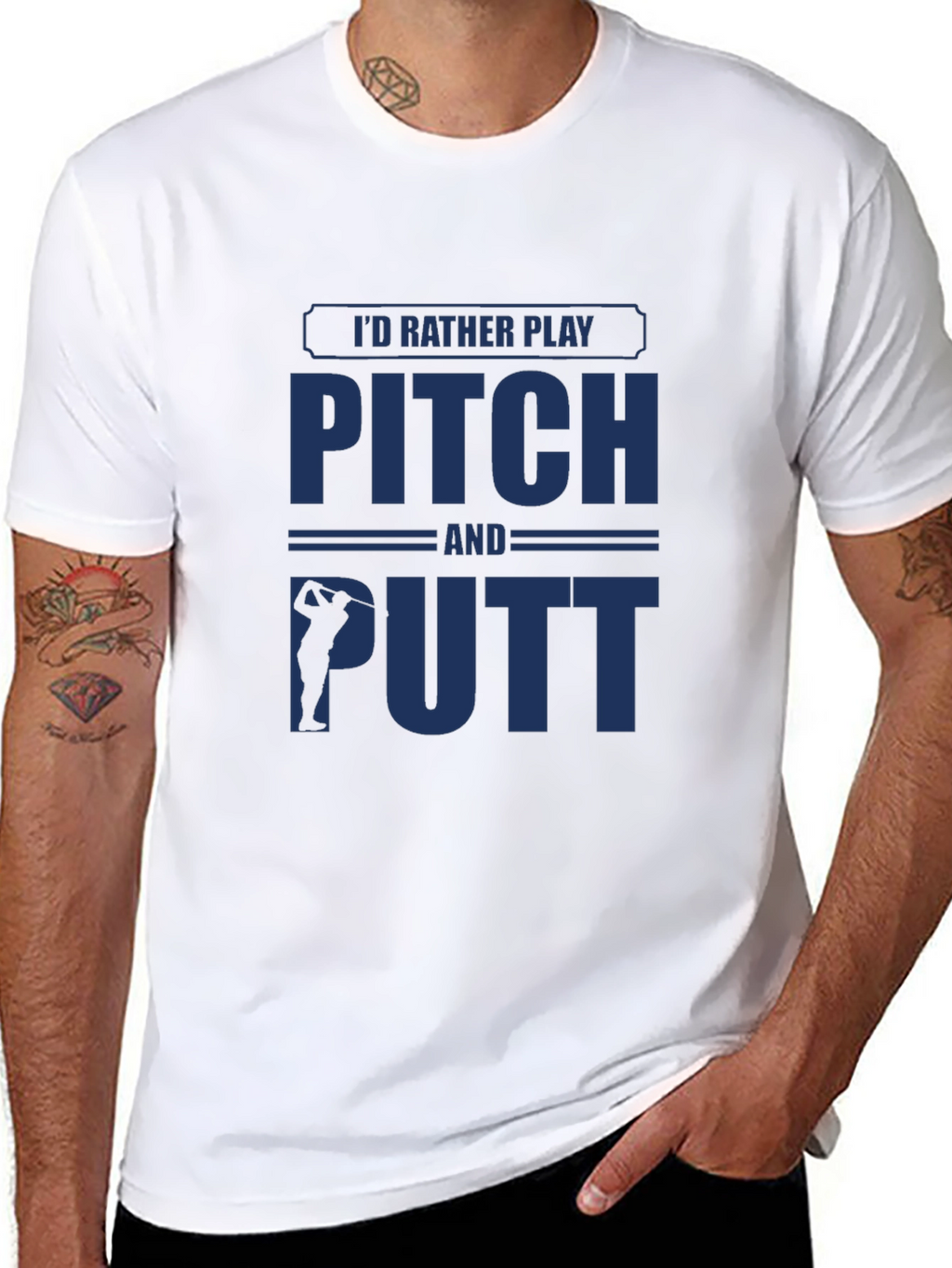 Pitch and Putt T-Shirt - Golf Lover Tee