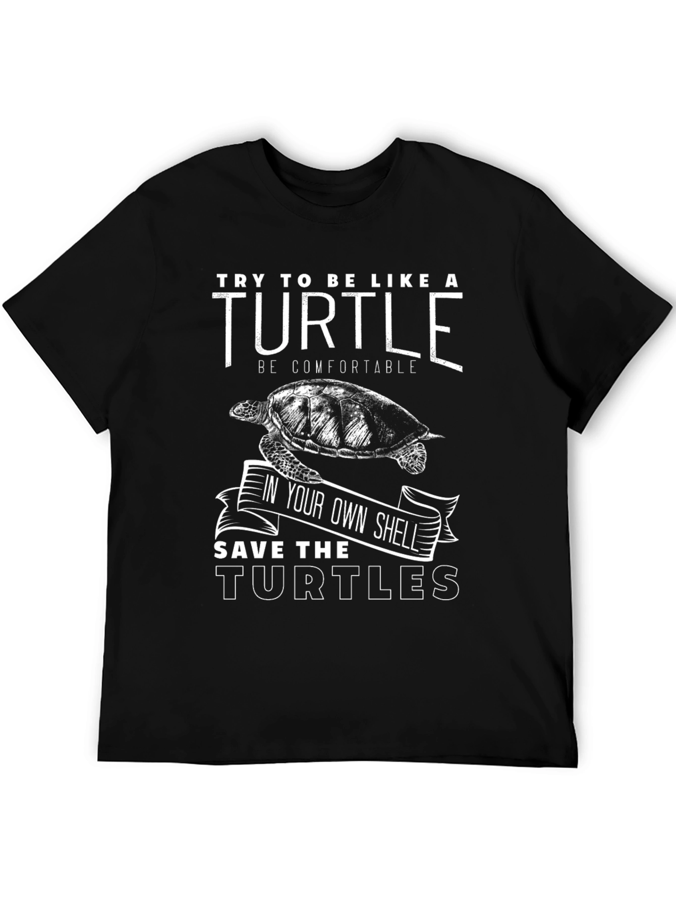 Turtle Graphic Tee: Be Comfortable in Your Own Shell