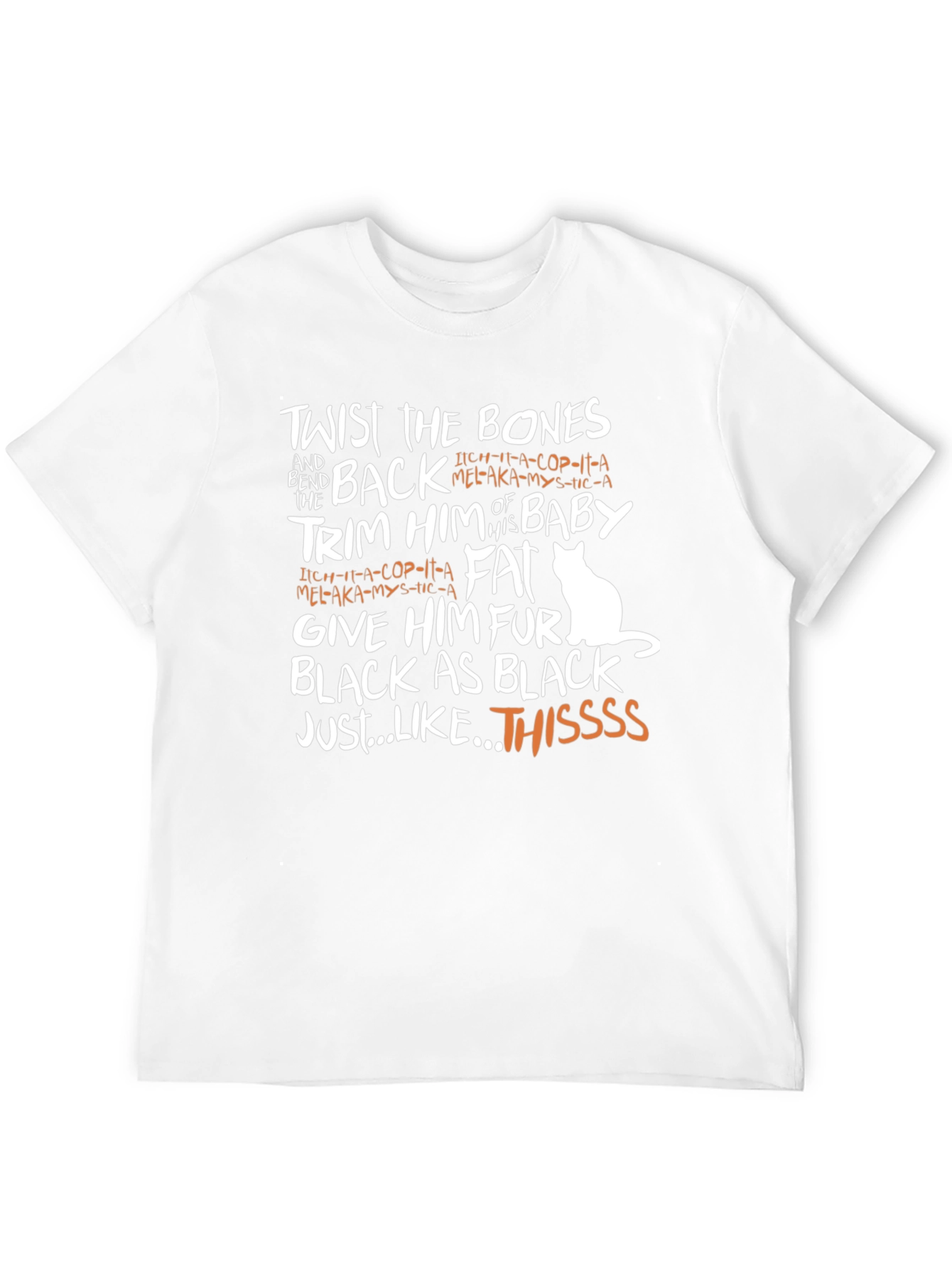 Twist the Bones Black Graphic Tee