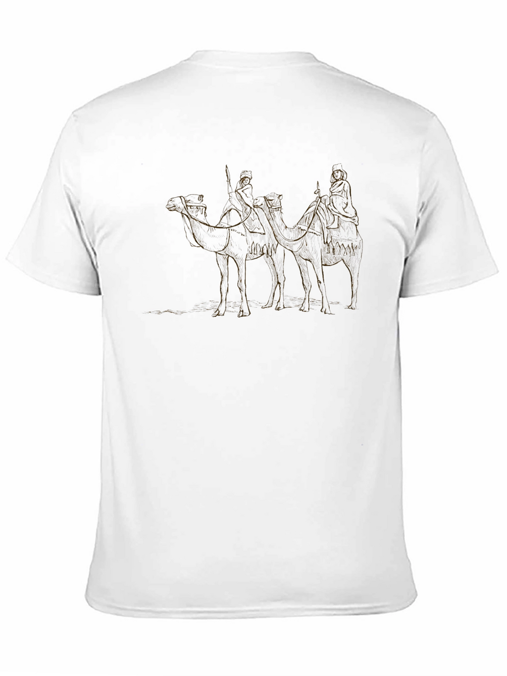 Graphic Tee: Three Wise Men Camel Journey Design