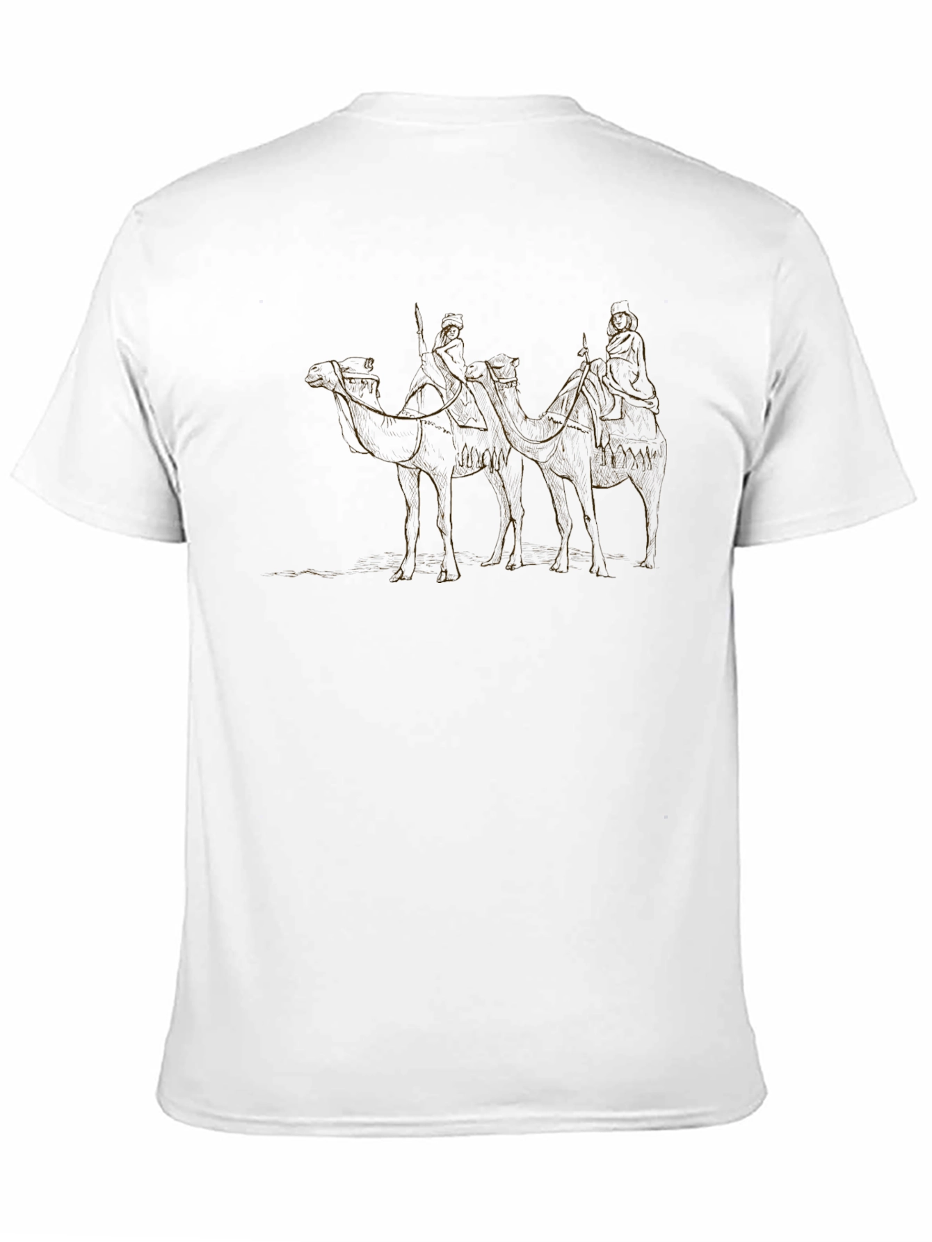 Graphic Tee: Three Wise Men Camel Journey Design