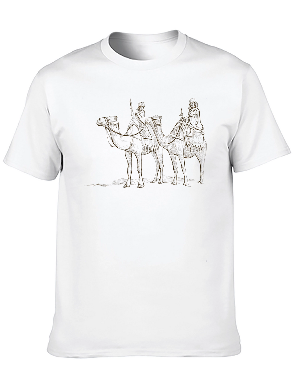 Graphic Tee: Three Wise Men Camel Journey Design