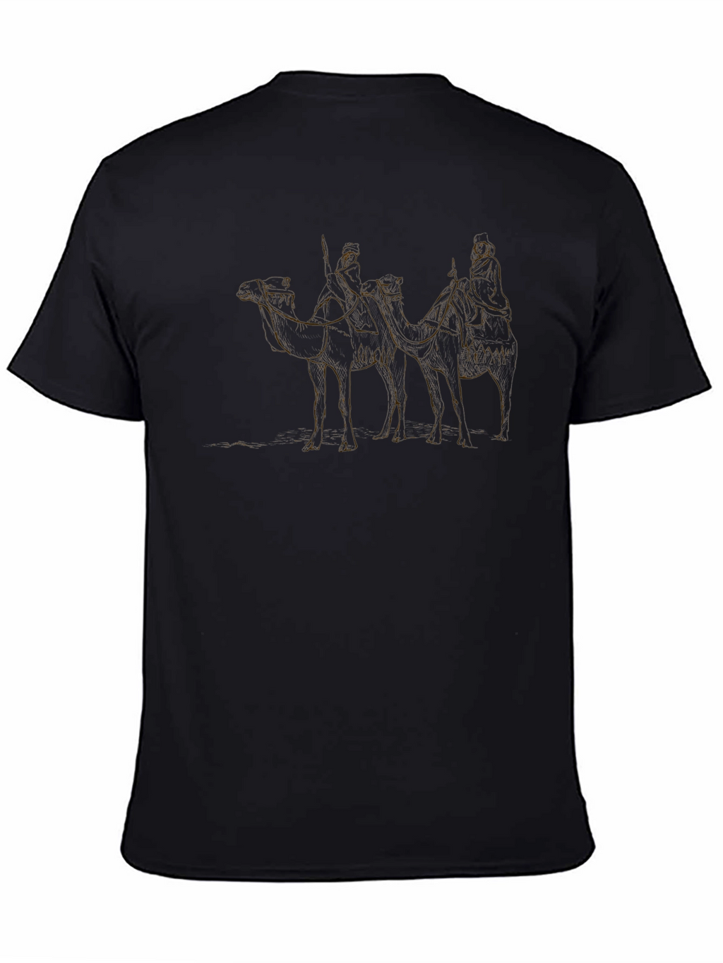 Graphic Tee: Three Wise Men Camel Journey Design
