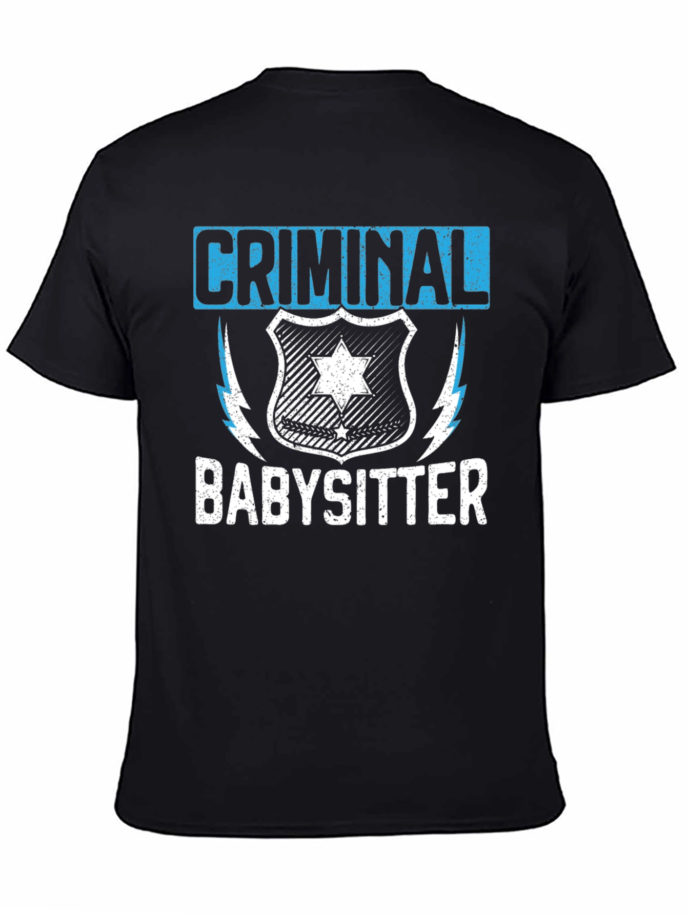 Criminal Babysitter Graphic T-Shirt