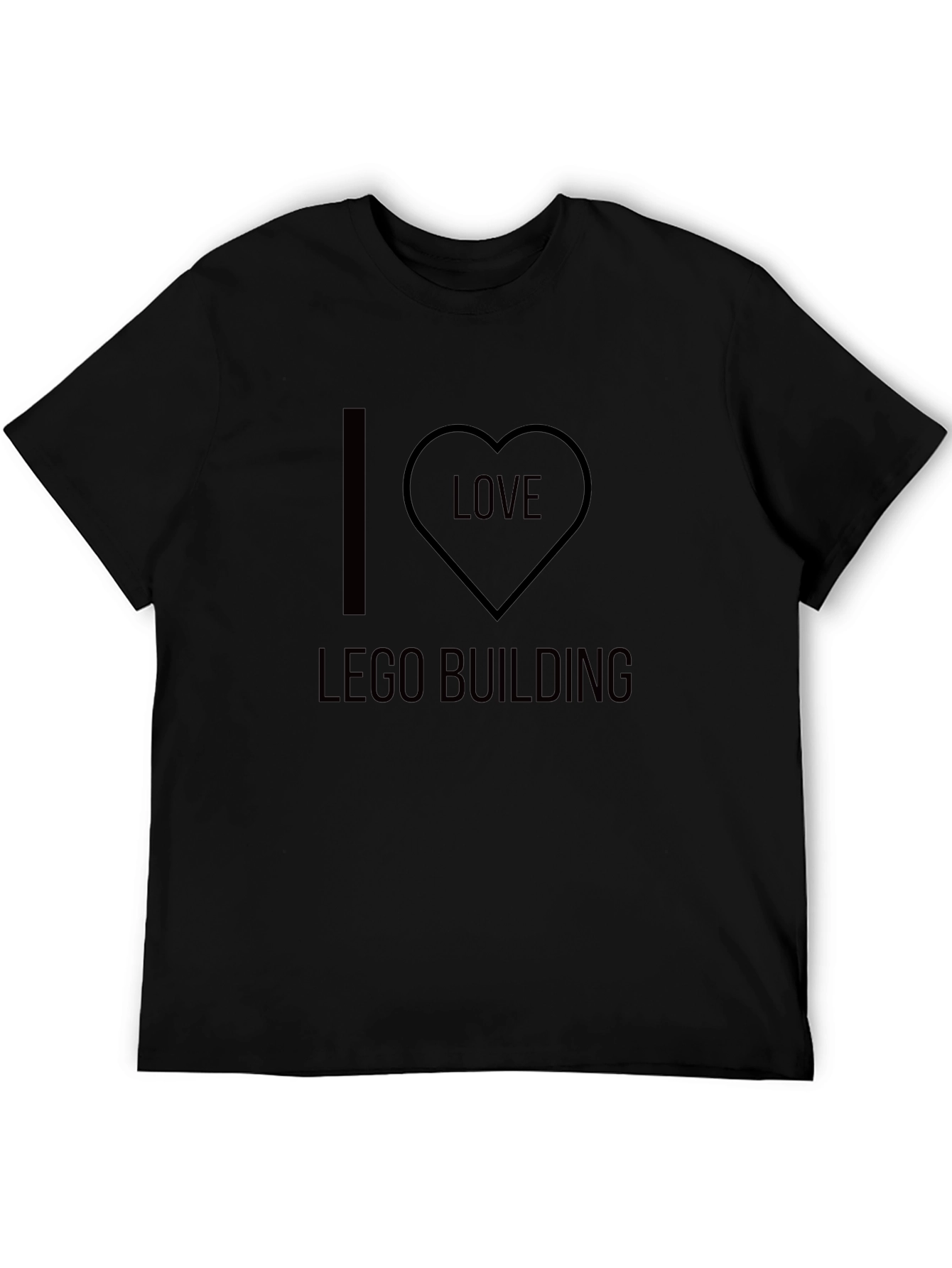 I Love Lego Building T-Shirt