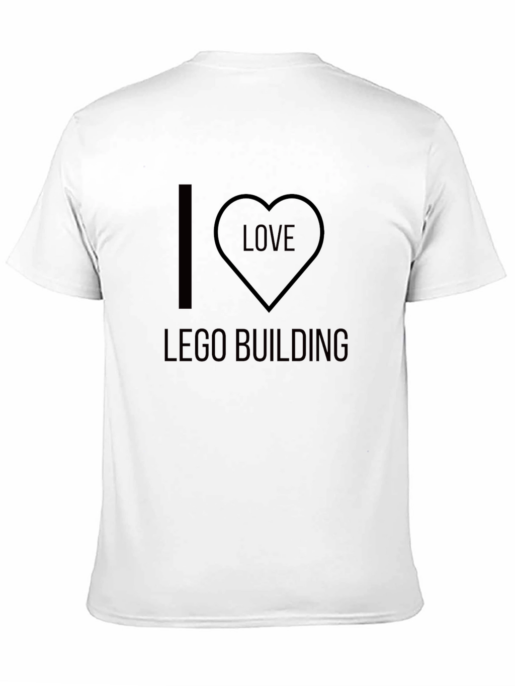 I Love Lego Building T-Shirt